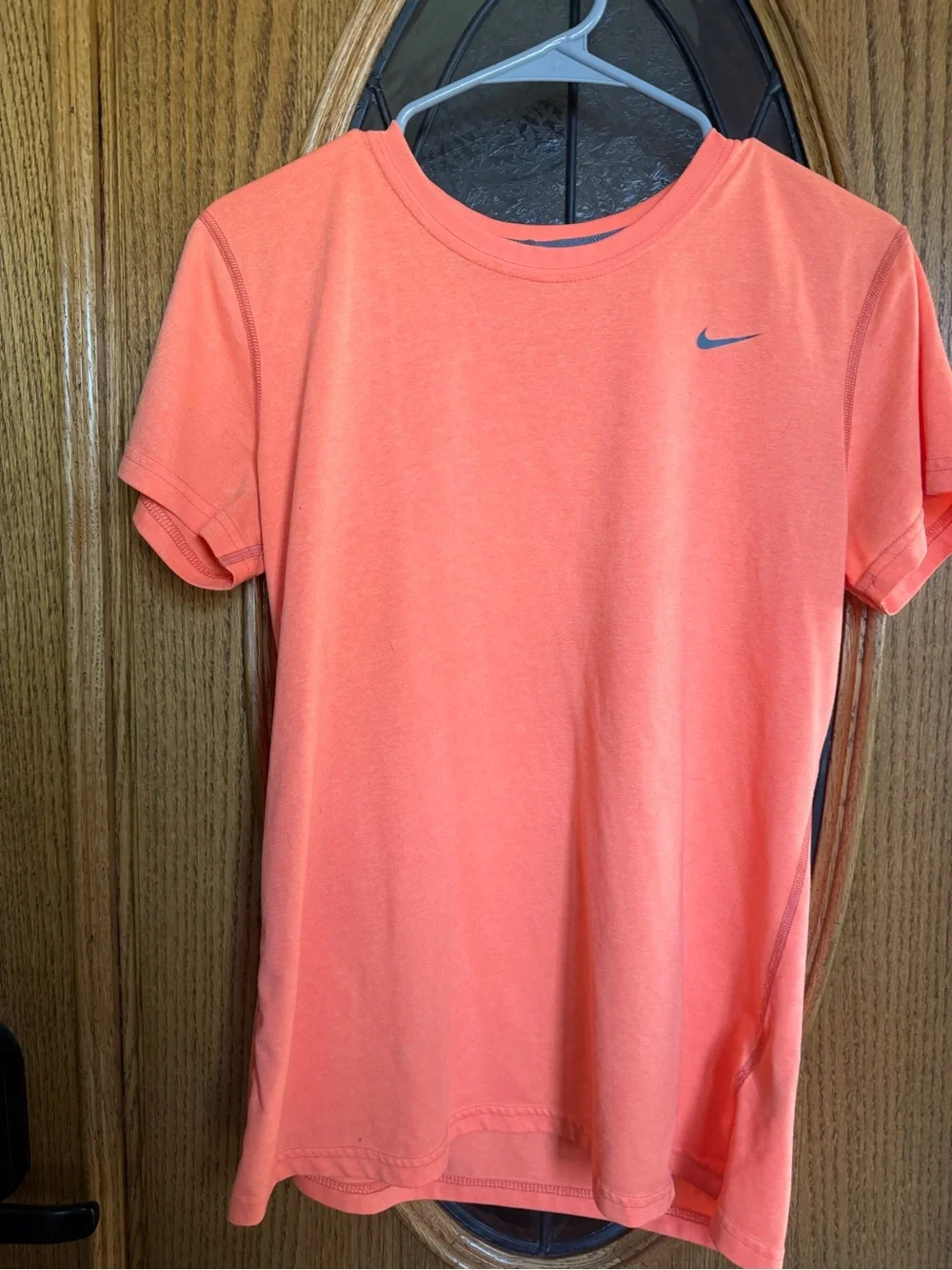 Nike Coral Short-Sleeve Athletic Tee